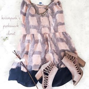 Anthropologie by Lil Silk Mini Dress